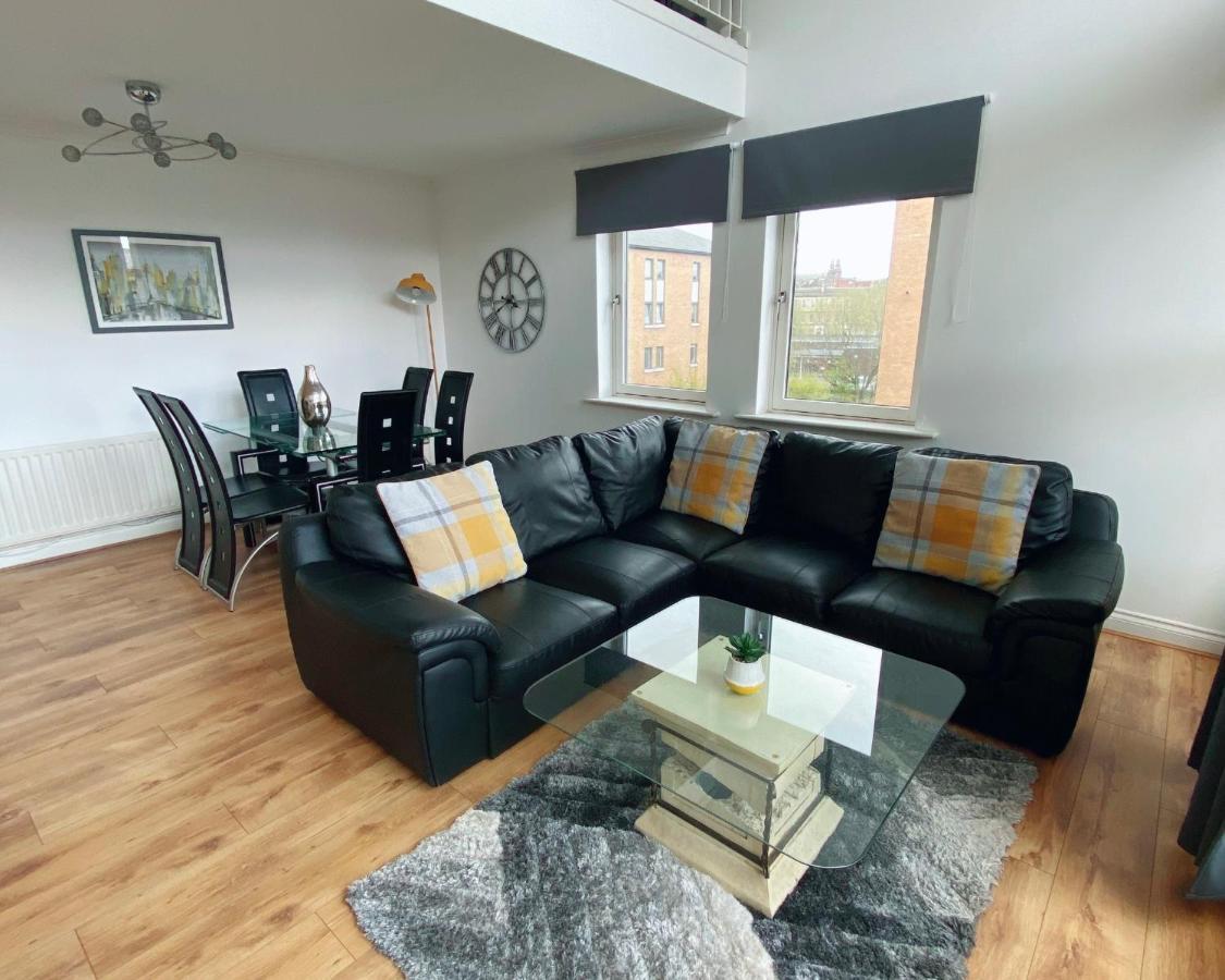 Apartamento The Ovo Hydro Penthouse With Free Parking Glasgow Exterior foto
